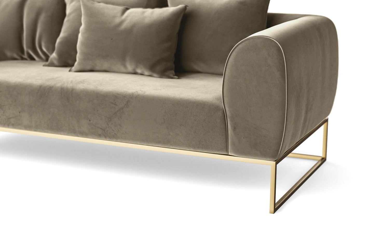 Mazara Armchair Sand Velvet