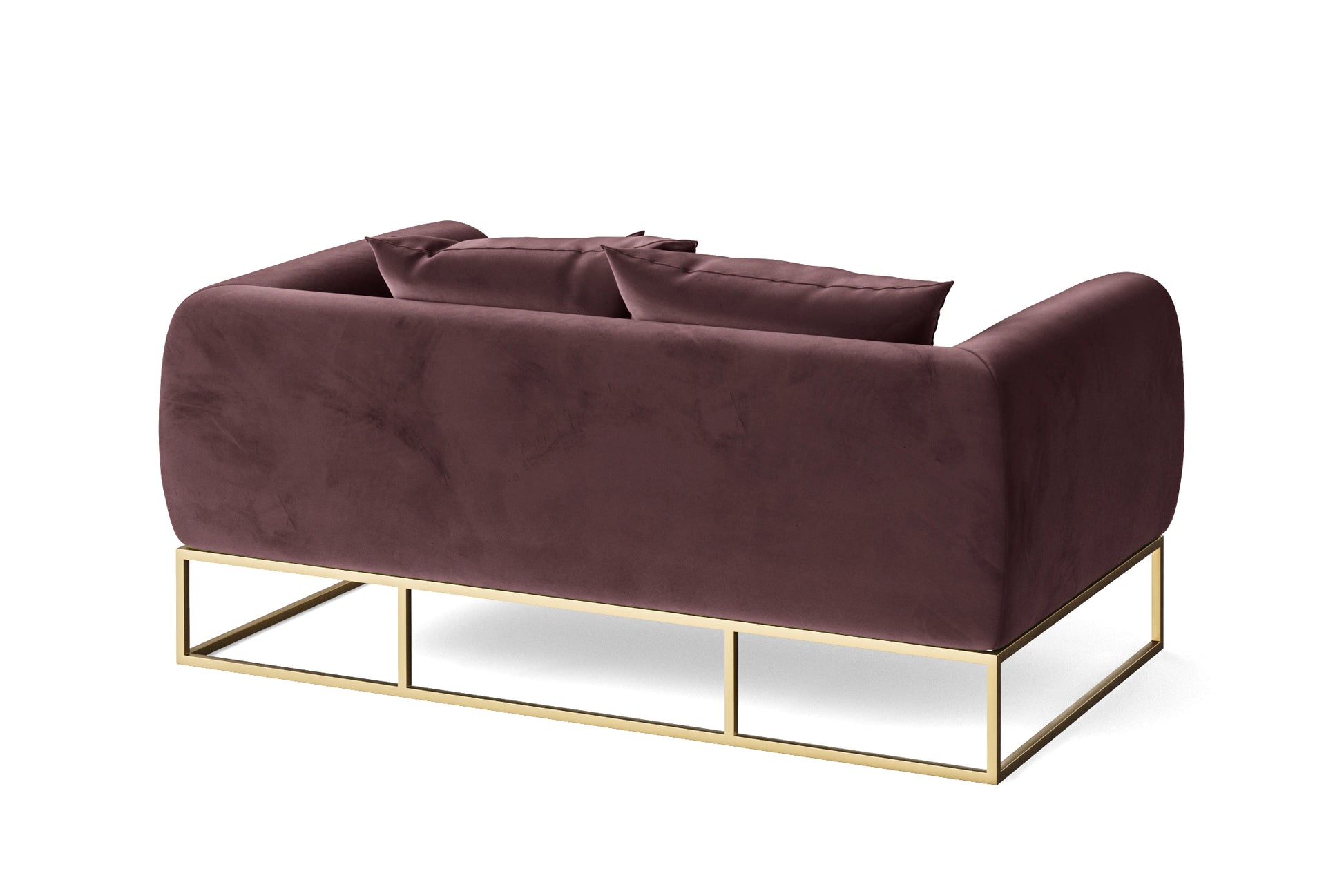 Mazara 2 Seater Sofa Grape Velvet