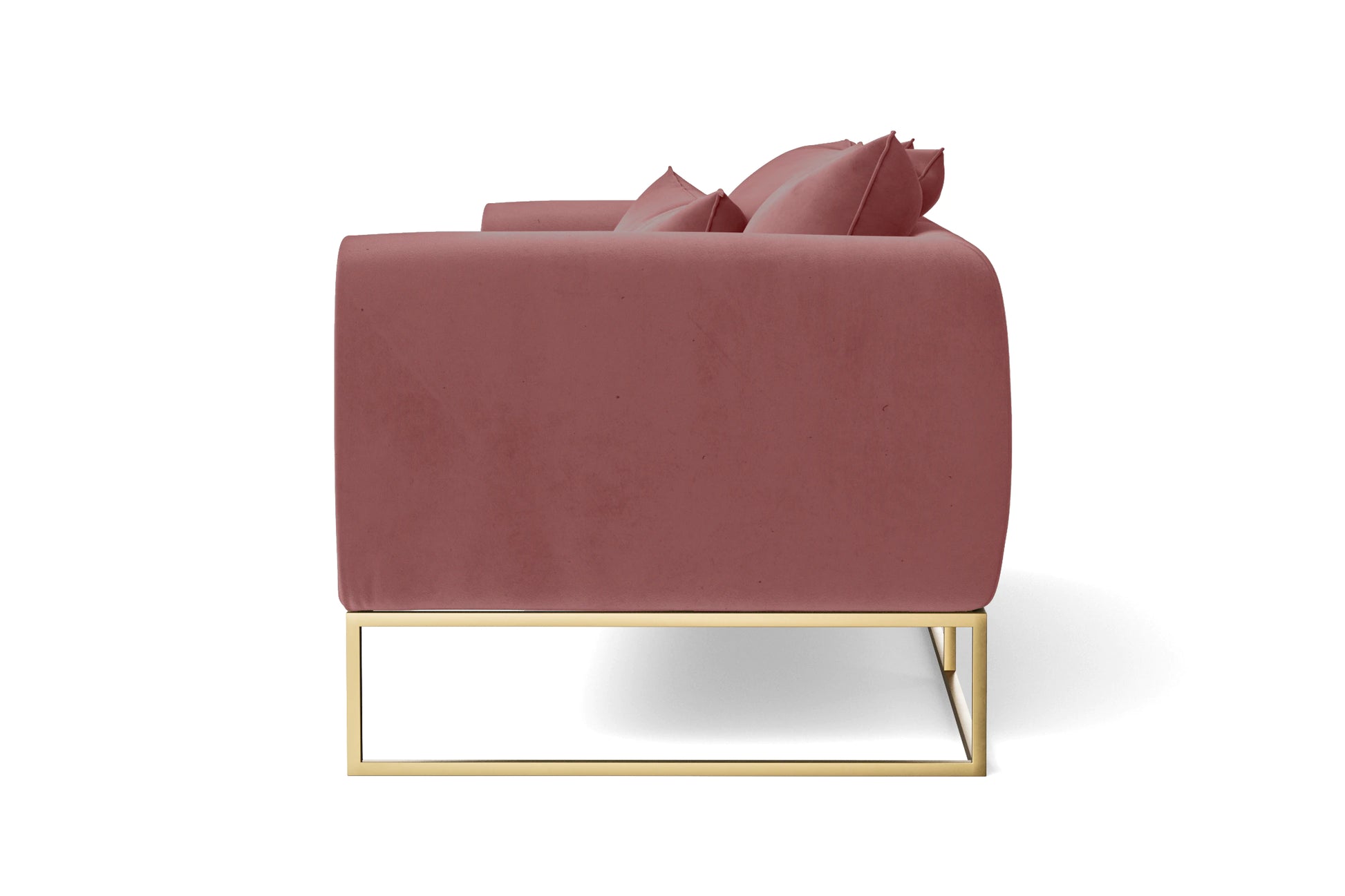 Mazara 2 Seater Sofa Pink Velvet