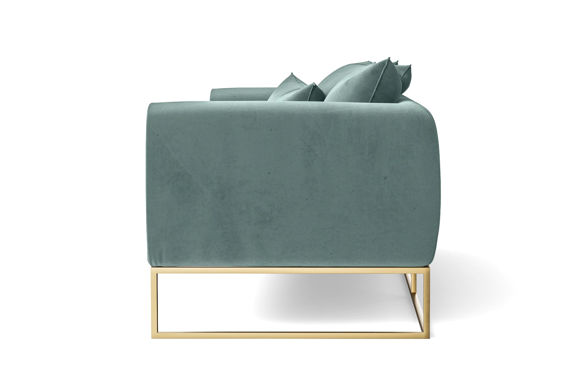 Mazara 2 Seater Sofa Teal Velvet