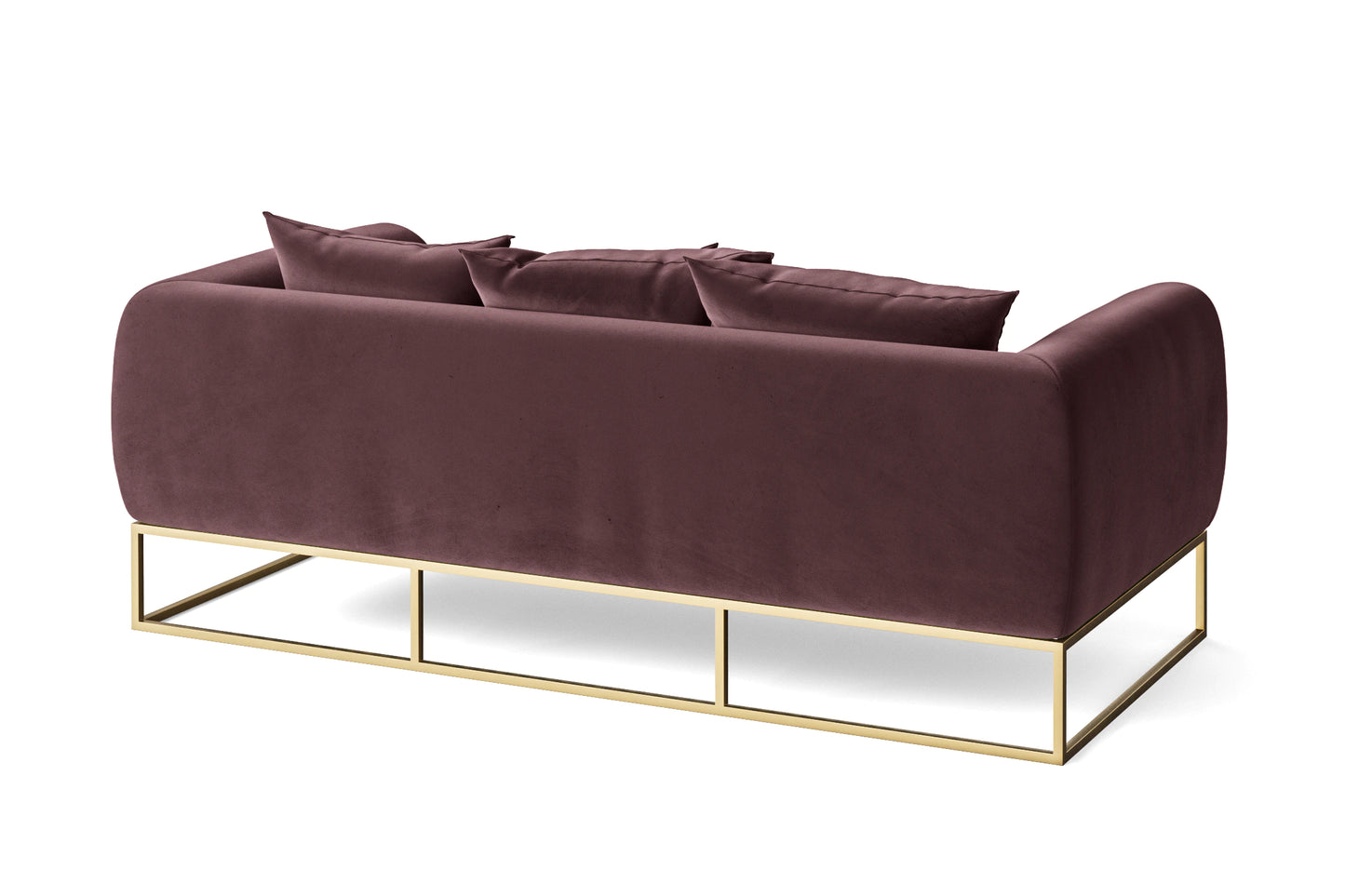 Mazara 3 Seater Sofa Grape Velvet