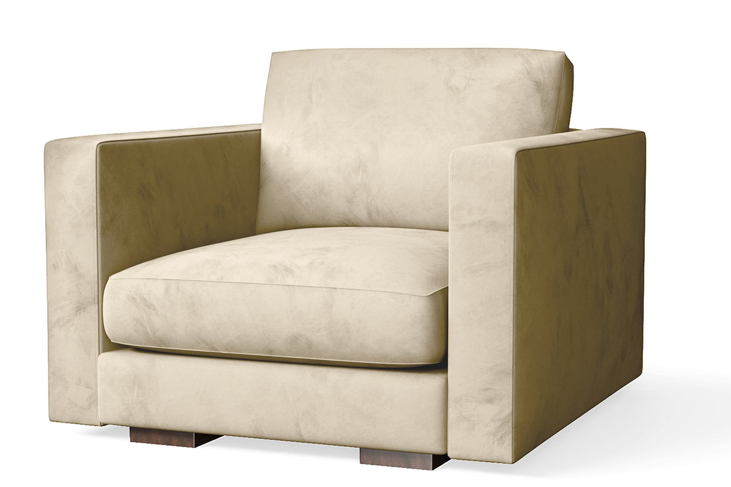 Messina Armchair Cream Velvet