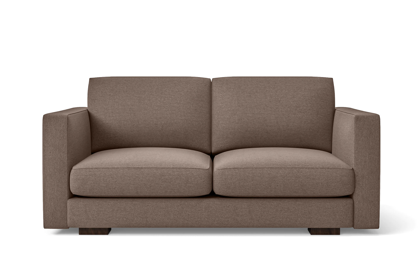 Messina 2 Seater Sofa Caramel Linen Fabric