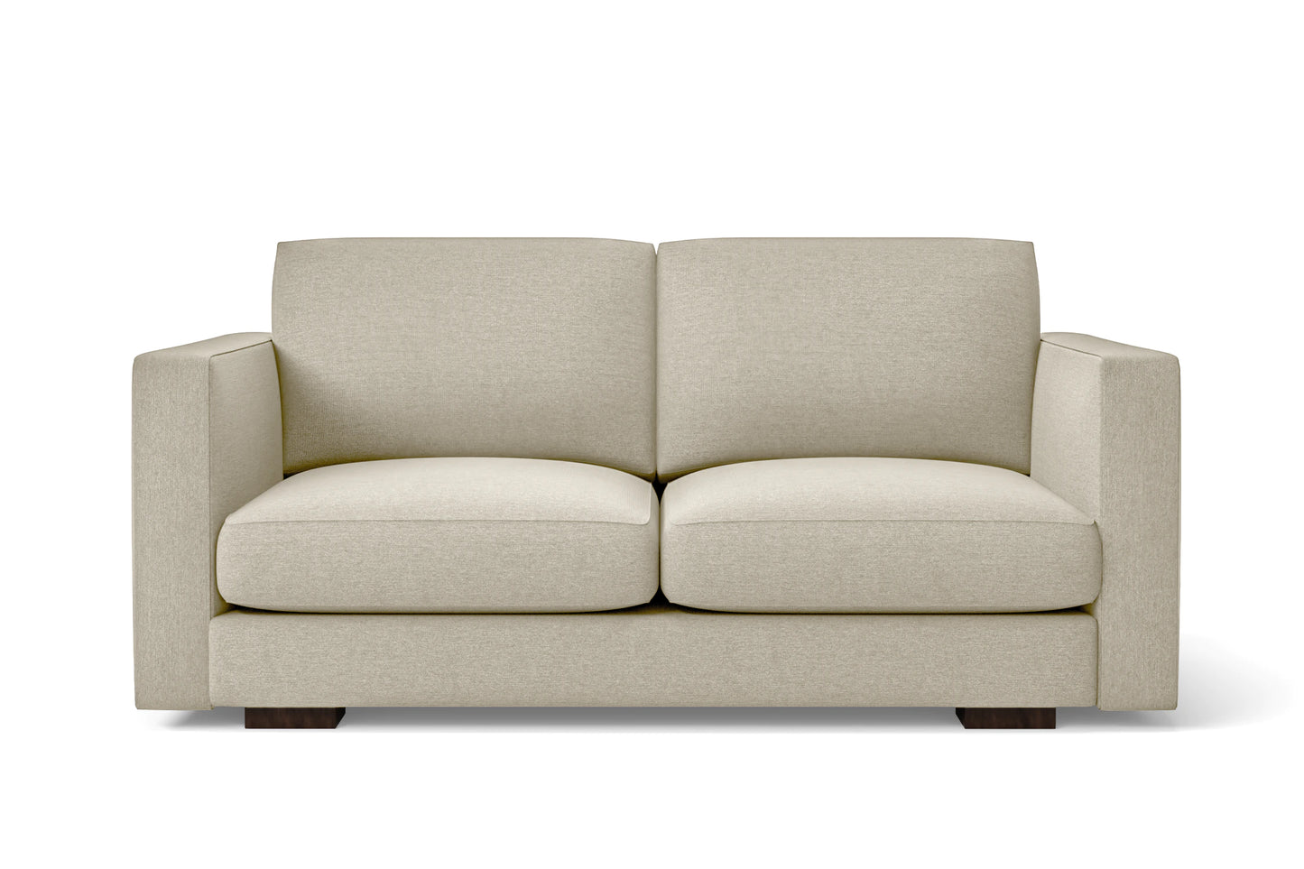 Messina 2 Seater Sofa Cream Linen Fabric