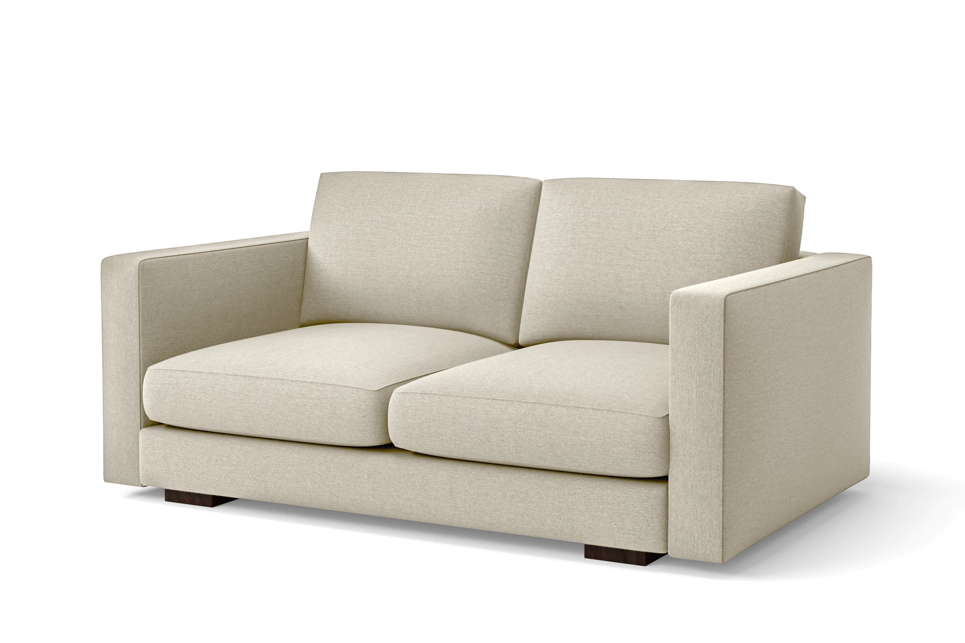 Messina 2 Seater Sofa Cream Linen Fabric