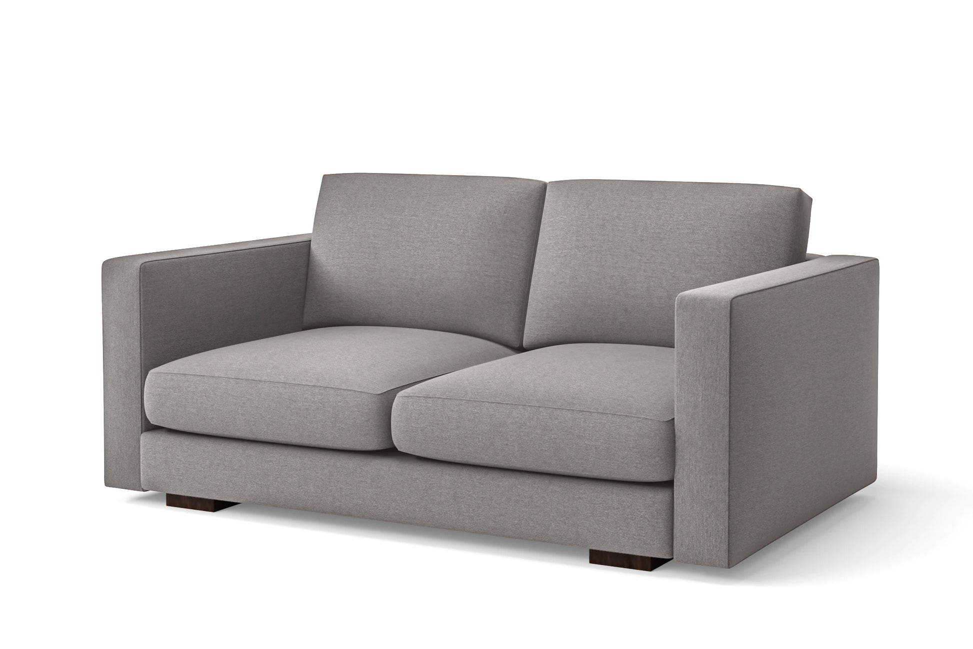 Messina 2 Seater Sofa Grey Linen Fabric