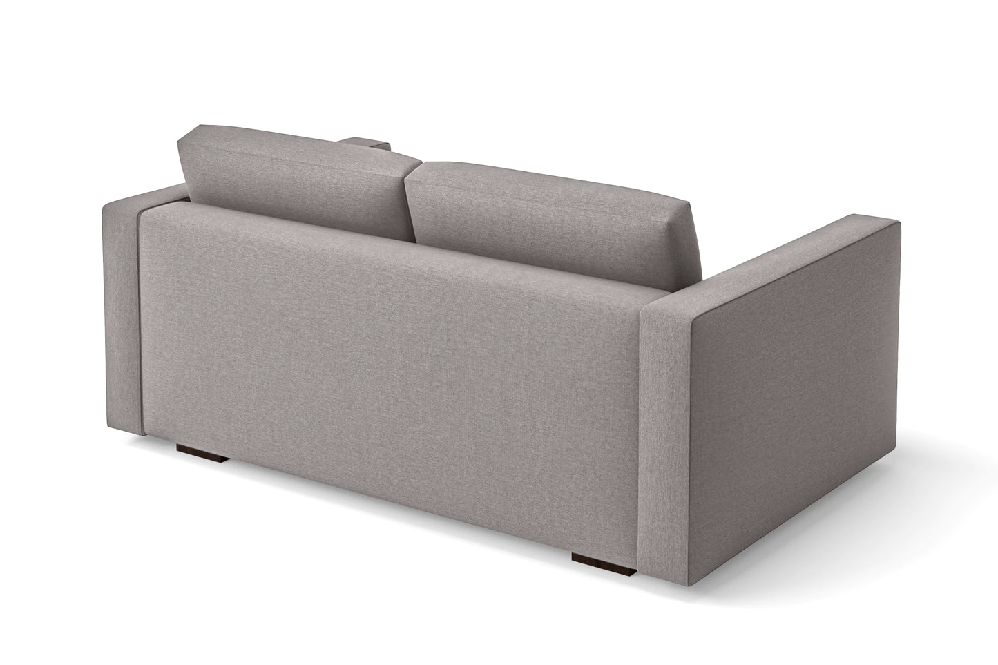 Messina 2 Seater Sofa Grey Linen Fabric