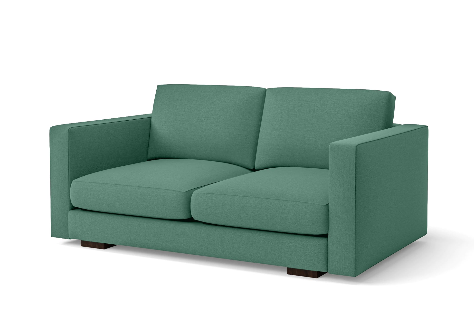 Messina 2 Seater Sofa Mint Green Linen Fabric