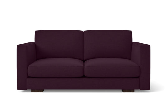 Messina 2 Seater Sofa Purple Linen Fabric