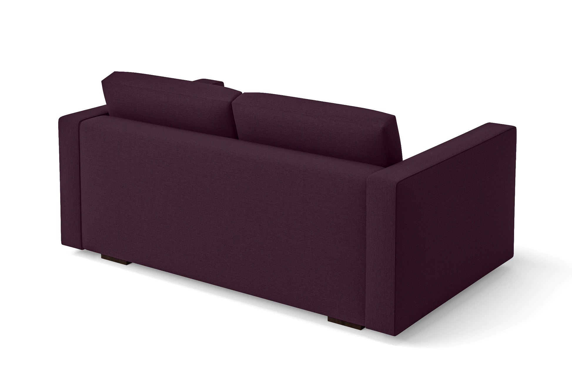 Messina 2 Seater Sofa Purple Linen Fabric