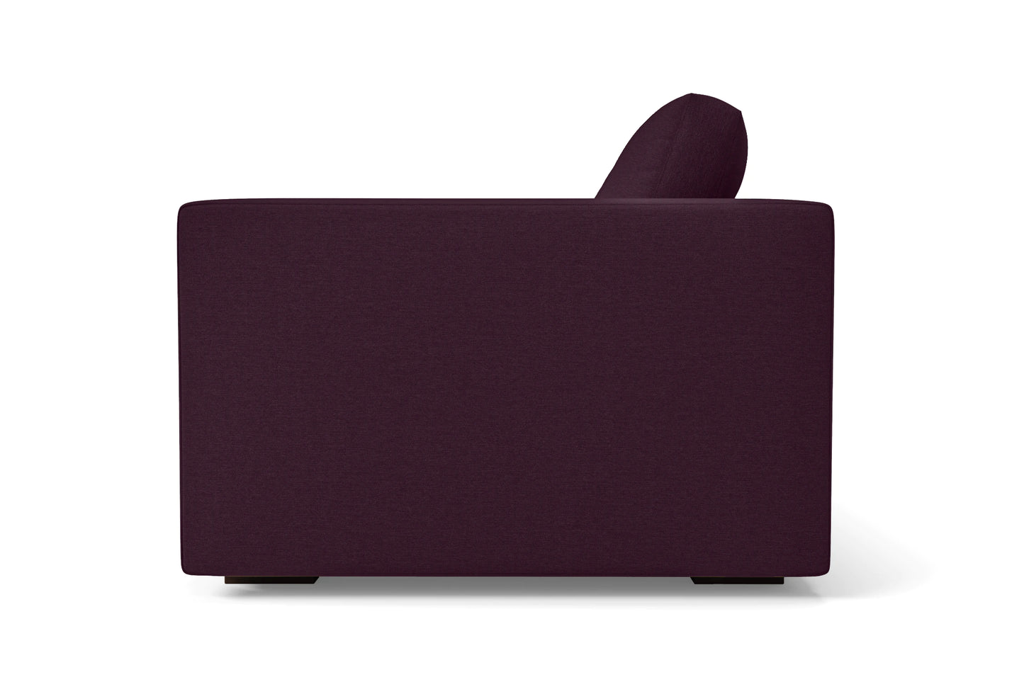 Messina 2 Seater Sofa Purple Linen Fabric