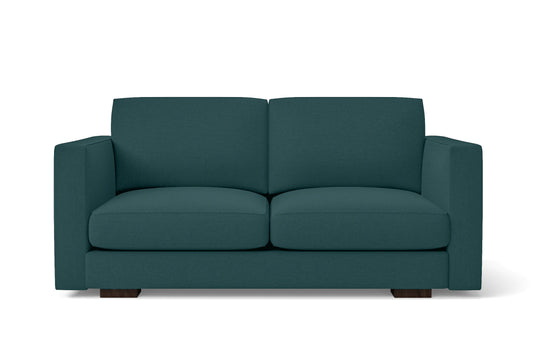 Messina 2 Seater Sofa Teal Linen Fabric