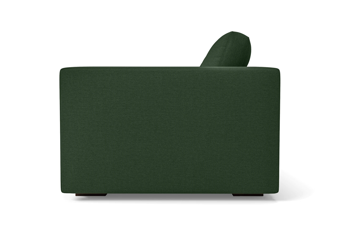 Messina 3 Seater Sofa Forest Green Linen Fabric