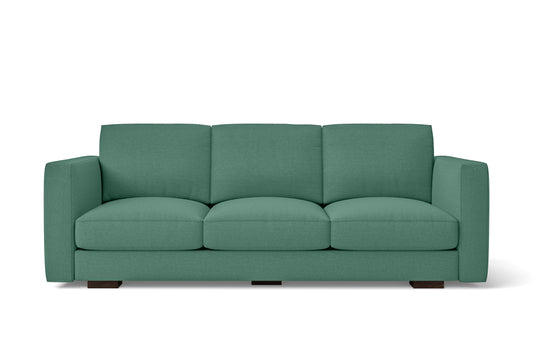 Messina 3 Seater Sofa Mint Green Linen Fabric