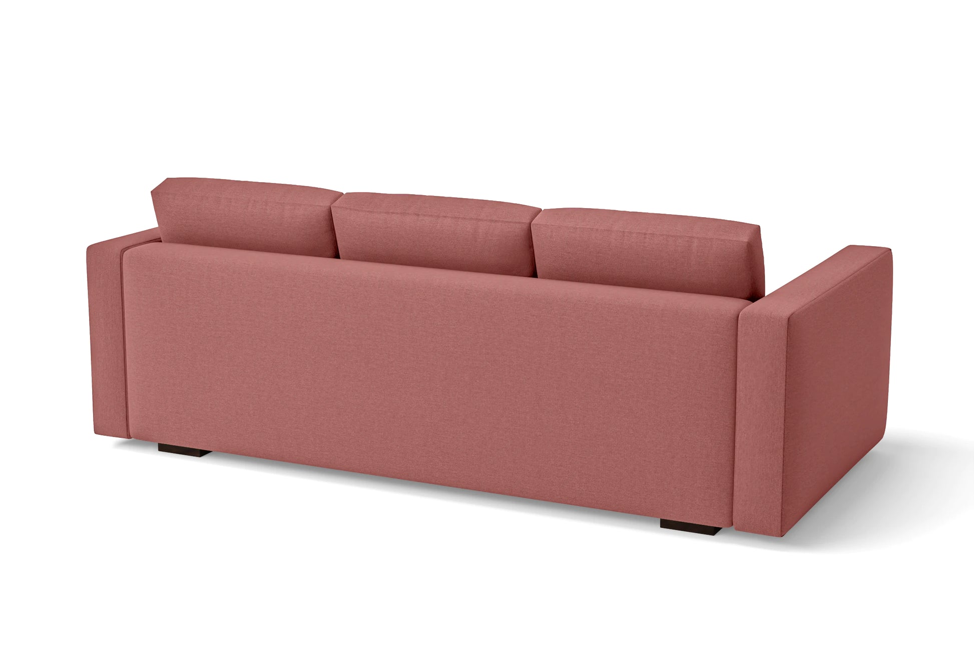 Messina 3 Seater Sofa Rose Pink Linen Fabric