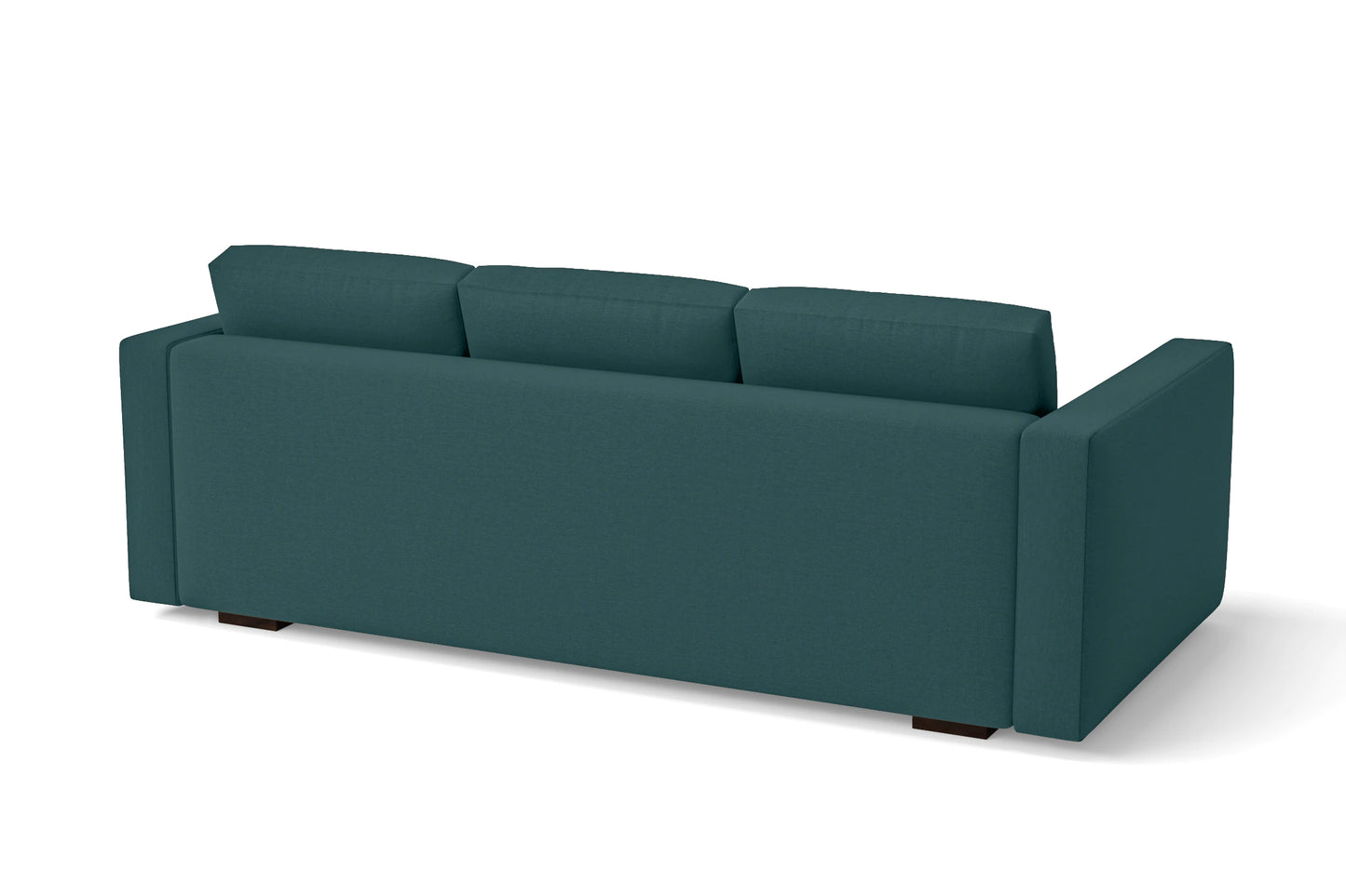 Messina 3 Seater Sofa Teal Linen Fabric