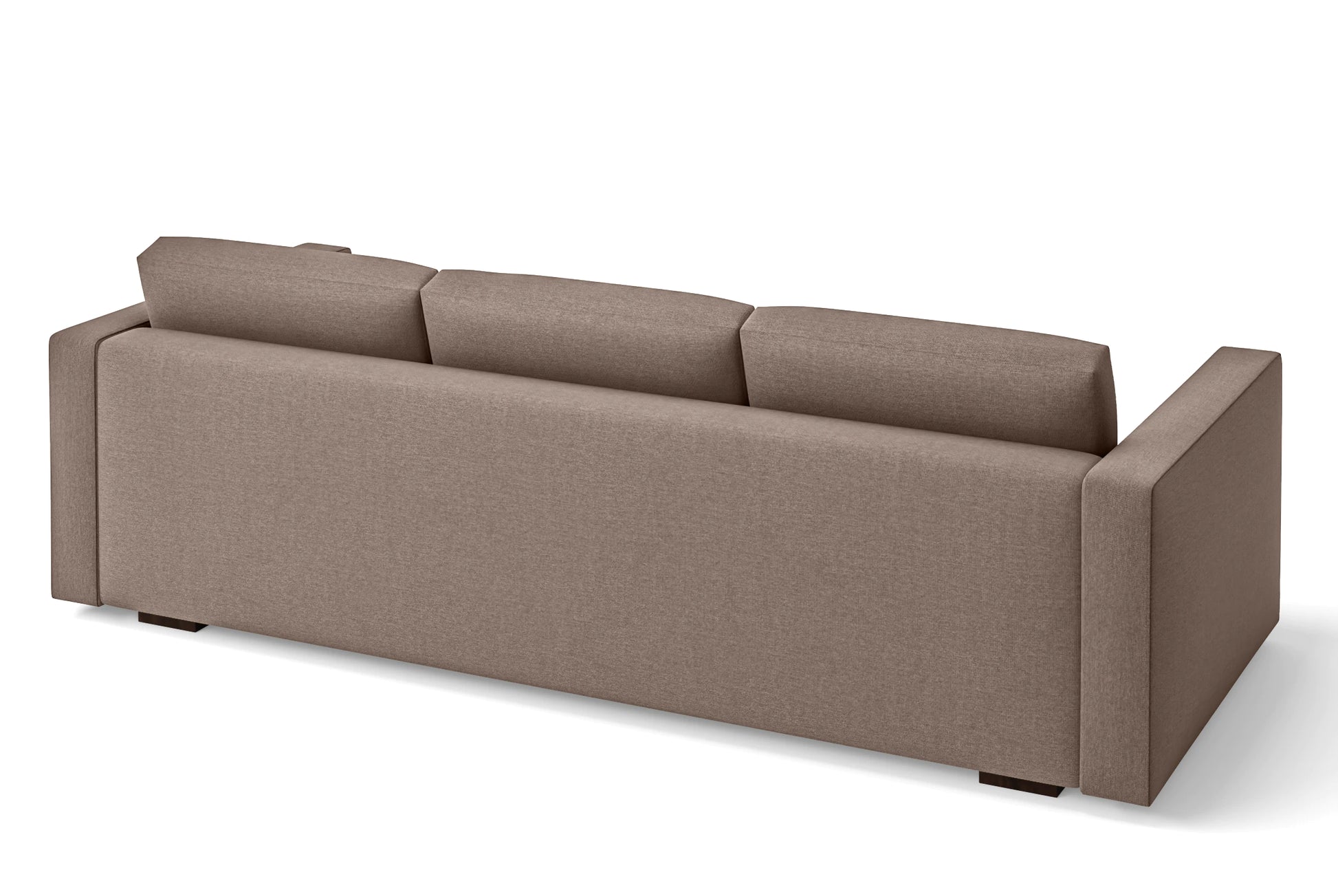 Messina 4 Seater Sofa Caramel Linen Fabric