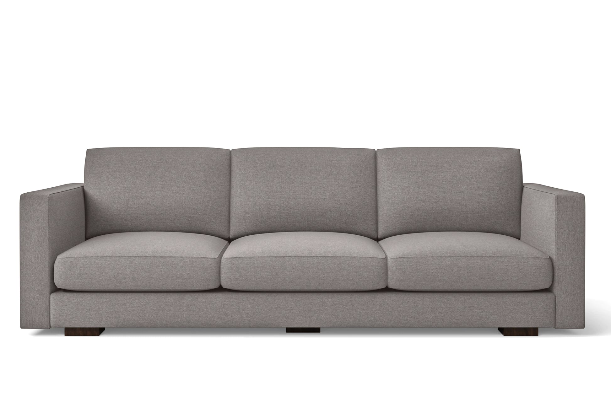 Messina 4 Seater Sofa Grey Linen Fabric