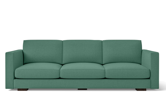 Messina 4 Seater Sofa Mint Green Linen Fabric