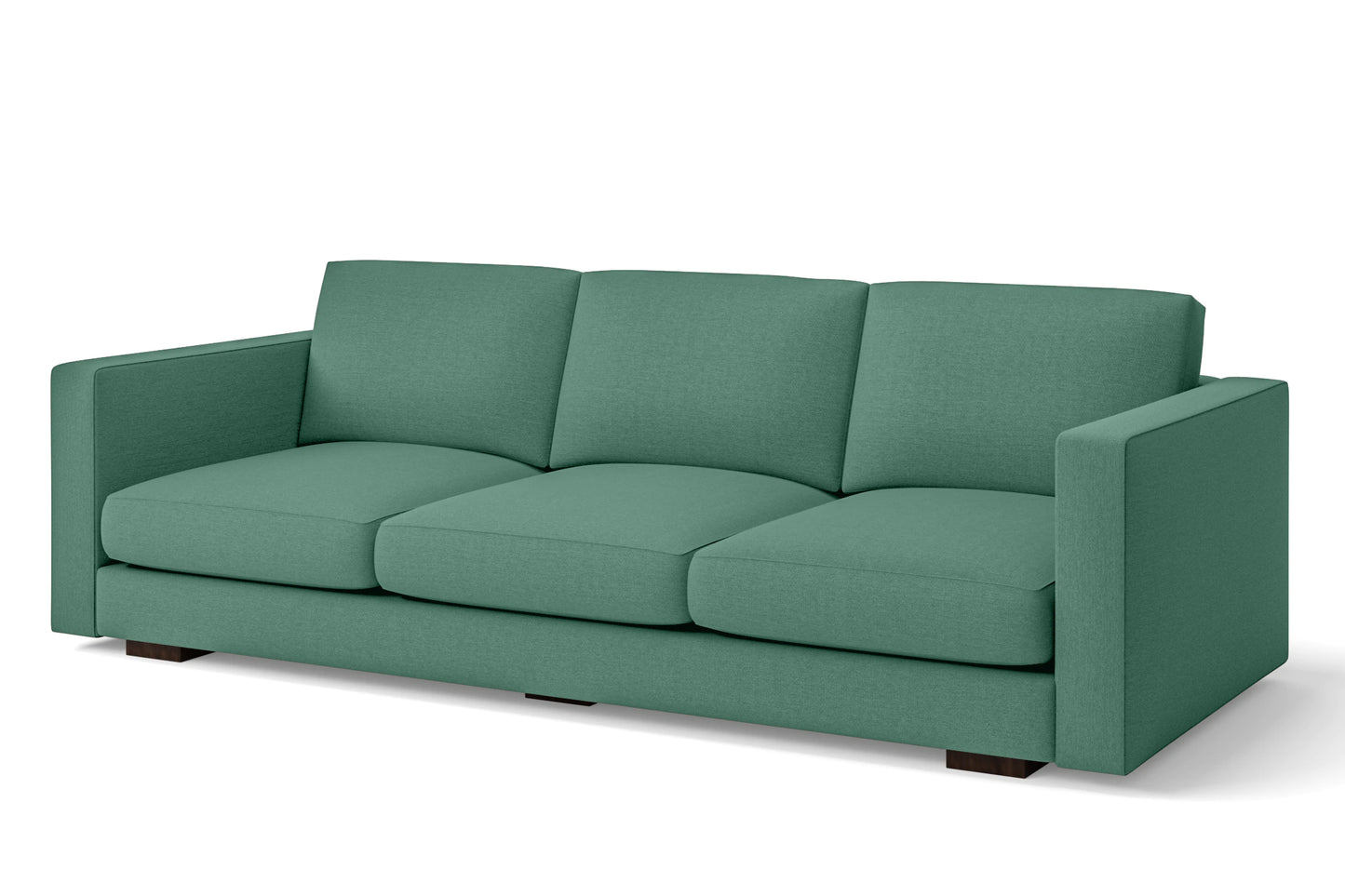 Messina 4 Seater Sofa Mint Green Linen Fabric