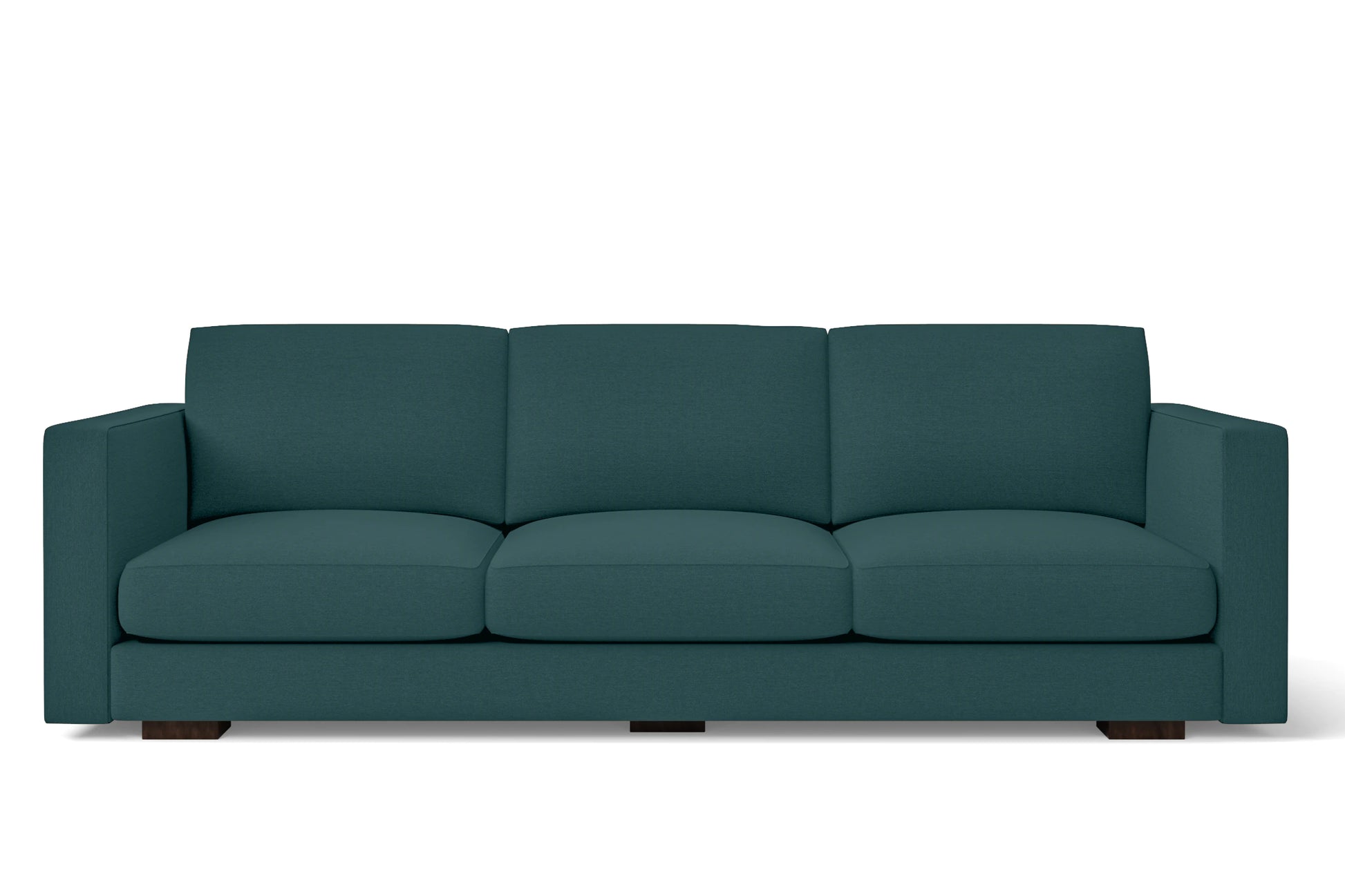 Messina 4 Seater Sofa Teal Linen Fabric