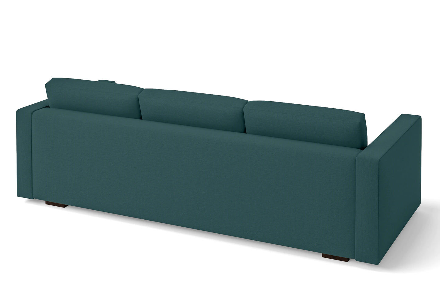 Messina 4 Seater Sofa Teal Linen Fabric