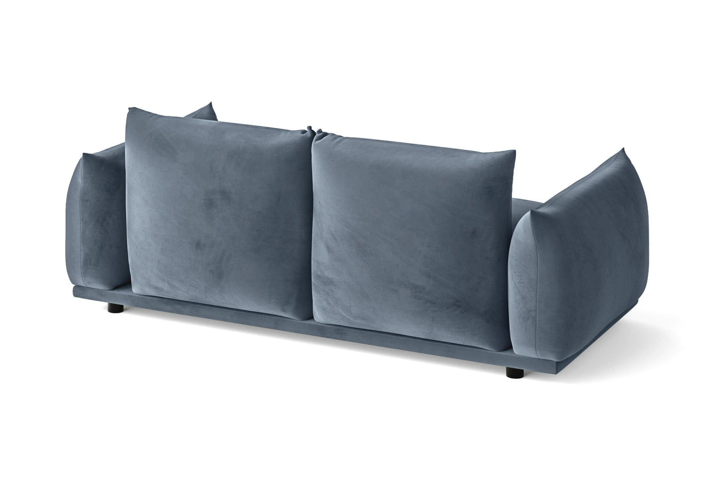 Minneapolis 2 Seater Sofa Baby Blue Velvet