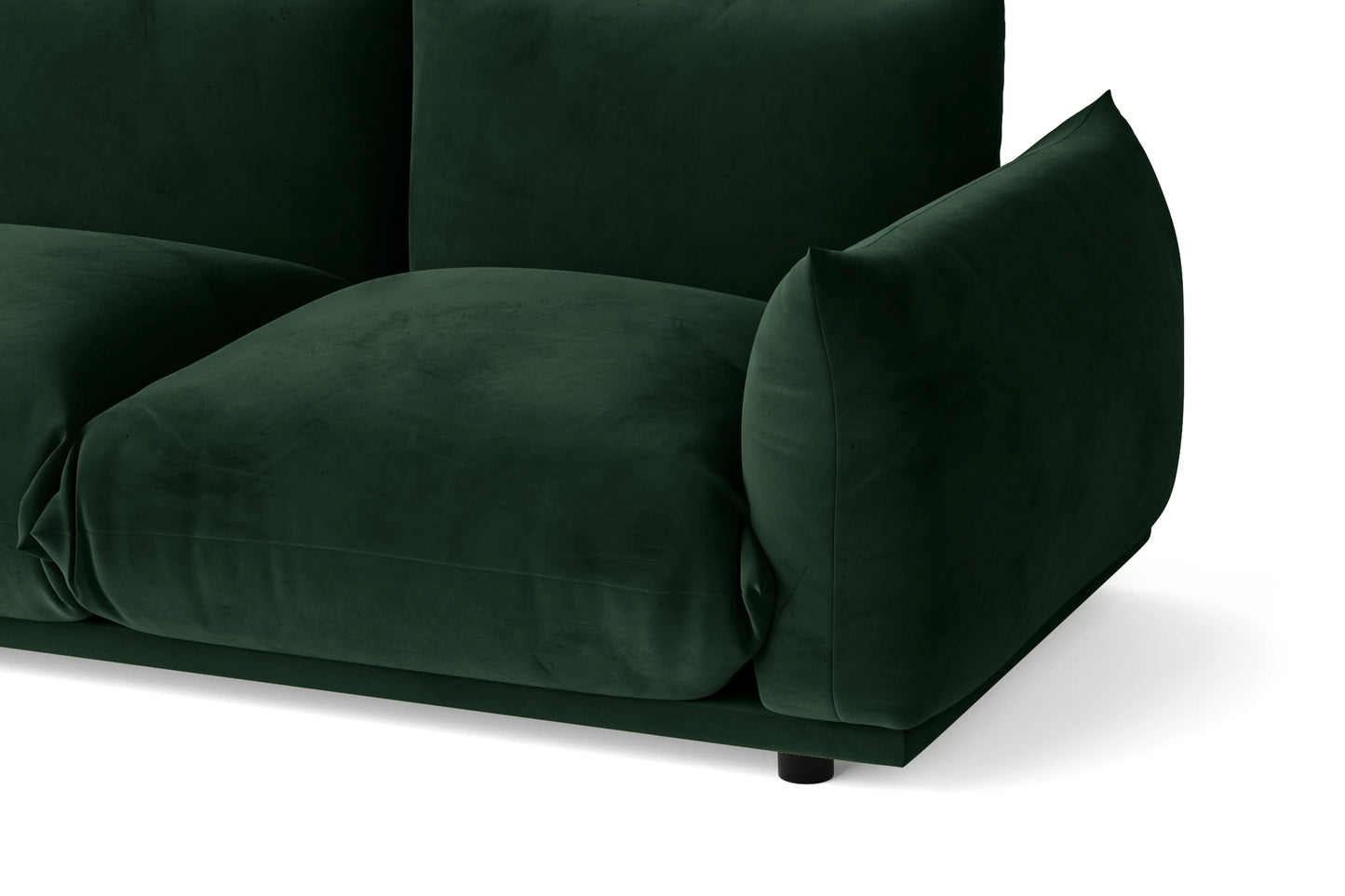 Minneapolis 2 Seater Sofa Green Velvet