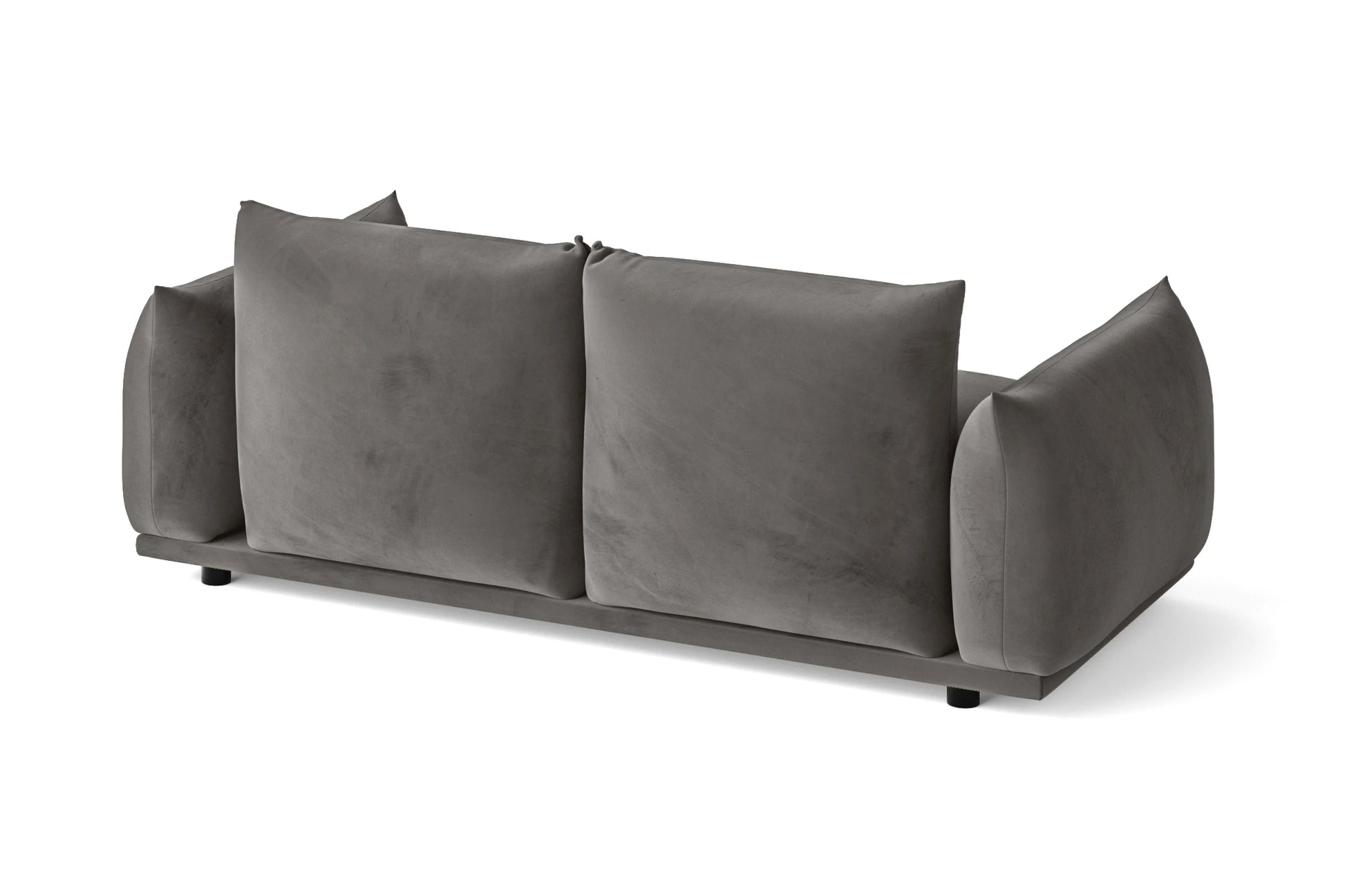 Minneapolis 2 Seater Sofa Grey Velvet