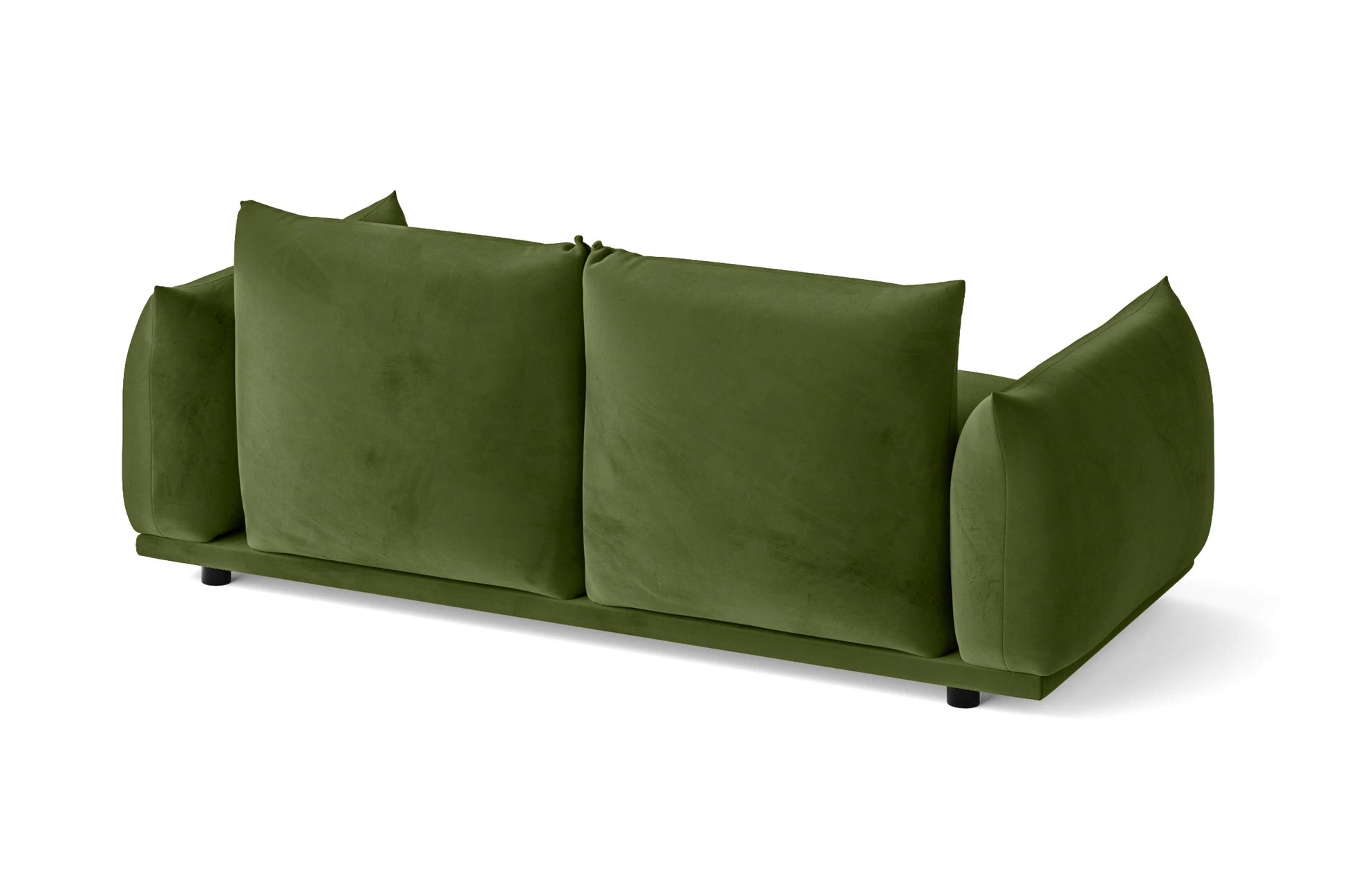 Minneapolis 2 Seater Sofa Lime Velvet