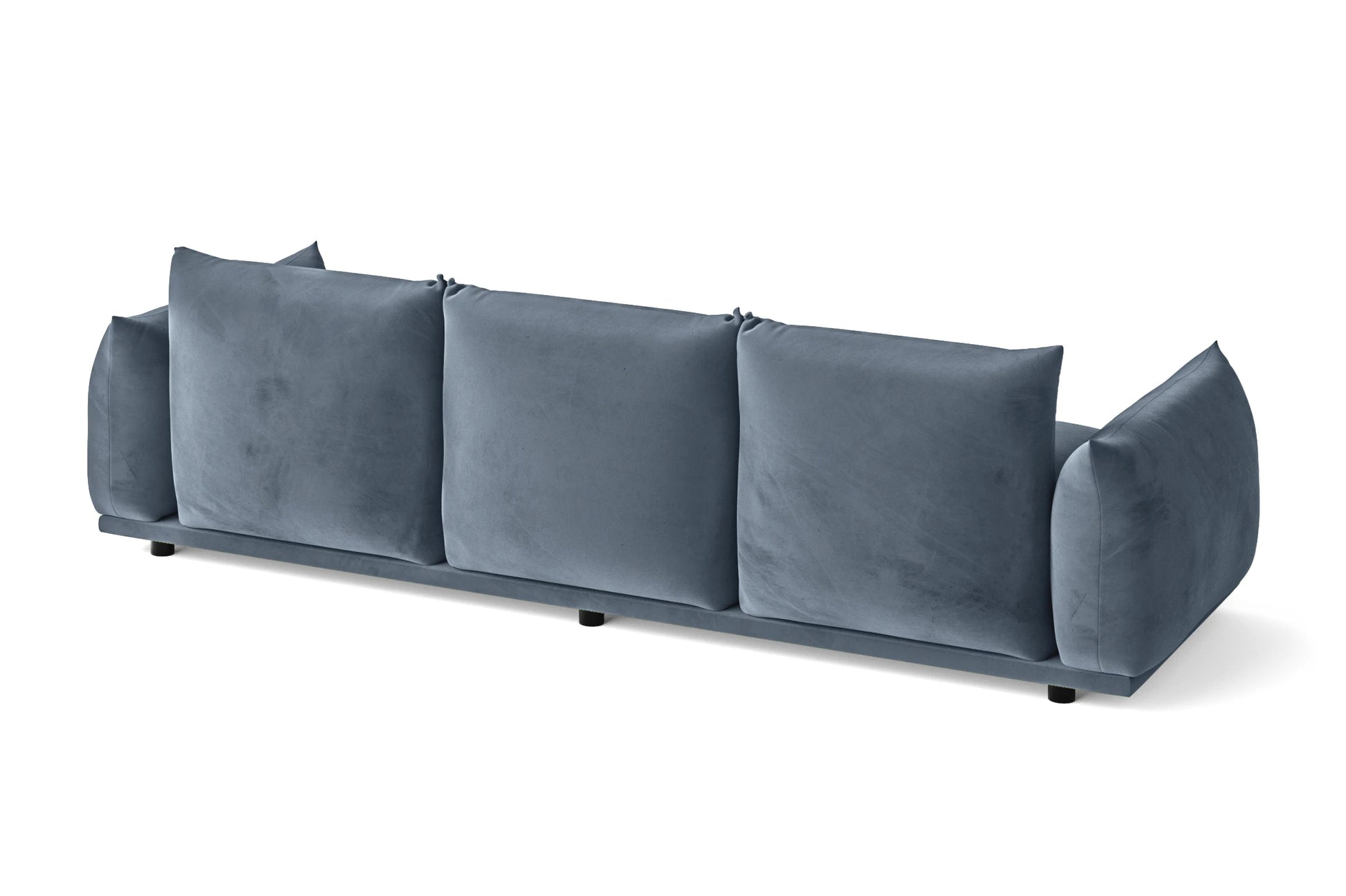 Minneapolis 3 Seater Sofa Baby Blue Velvet