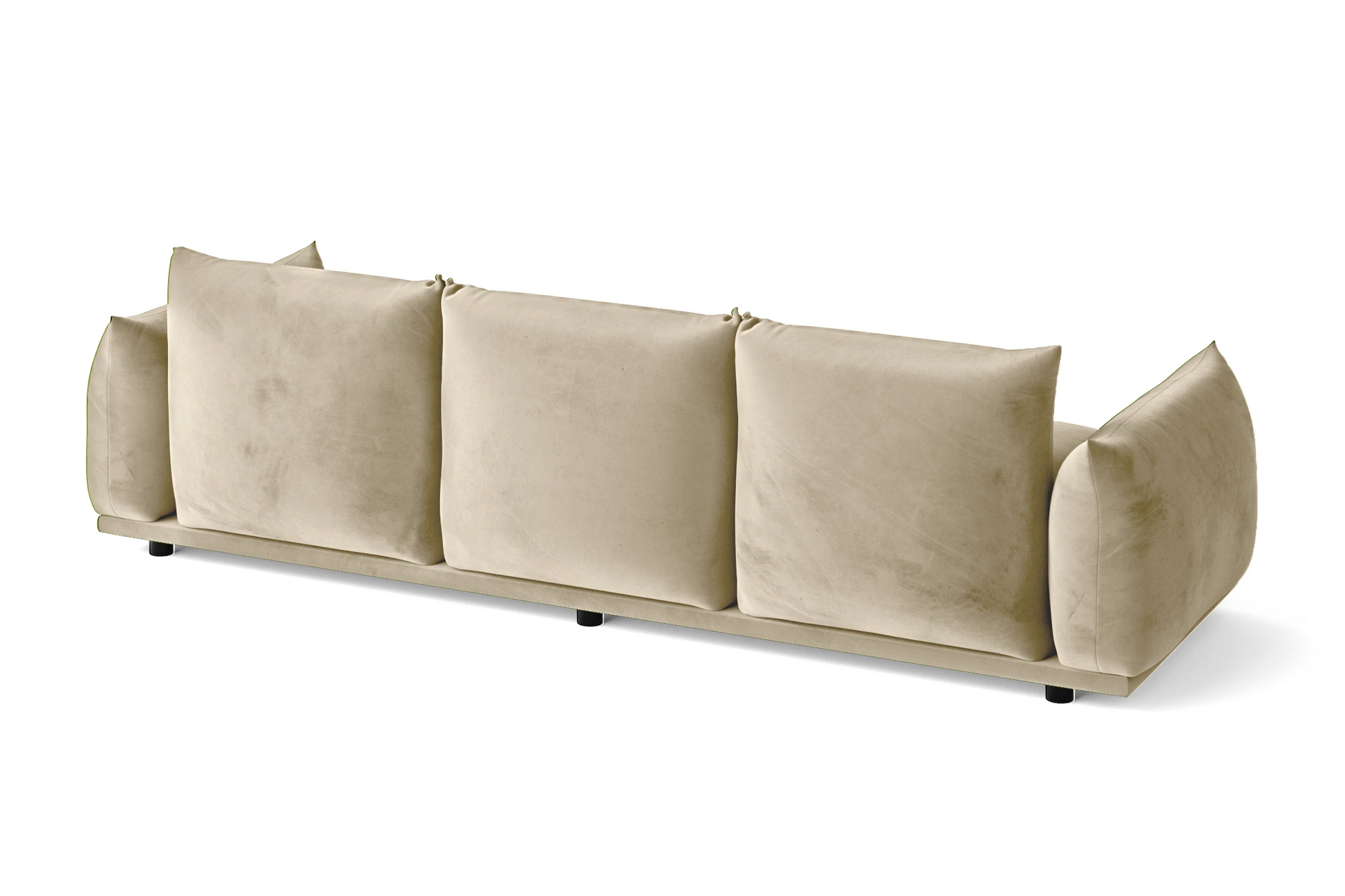 Minneapolis 3 Seater Sofa Cream Velvet