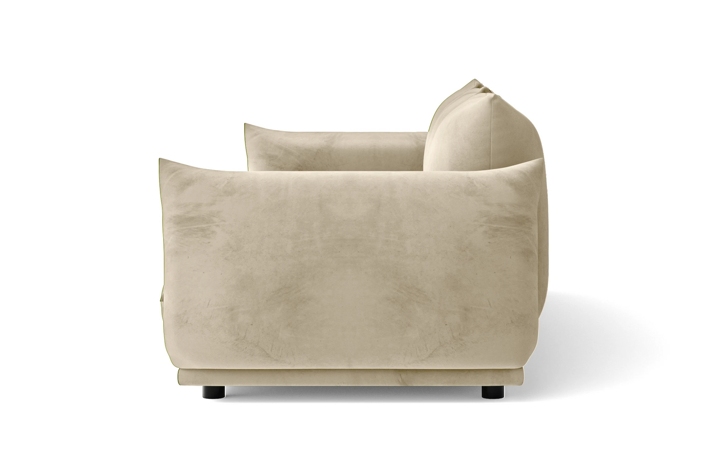 Minneapolis 3 Seater Sofa Cream Velvet