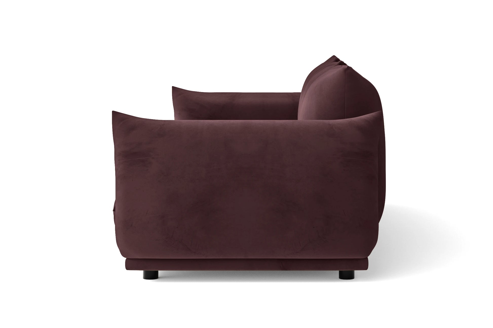 Minneapolis 4 Seater Sofa Grape Velvet