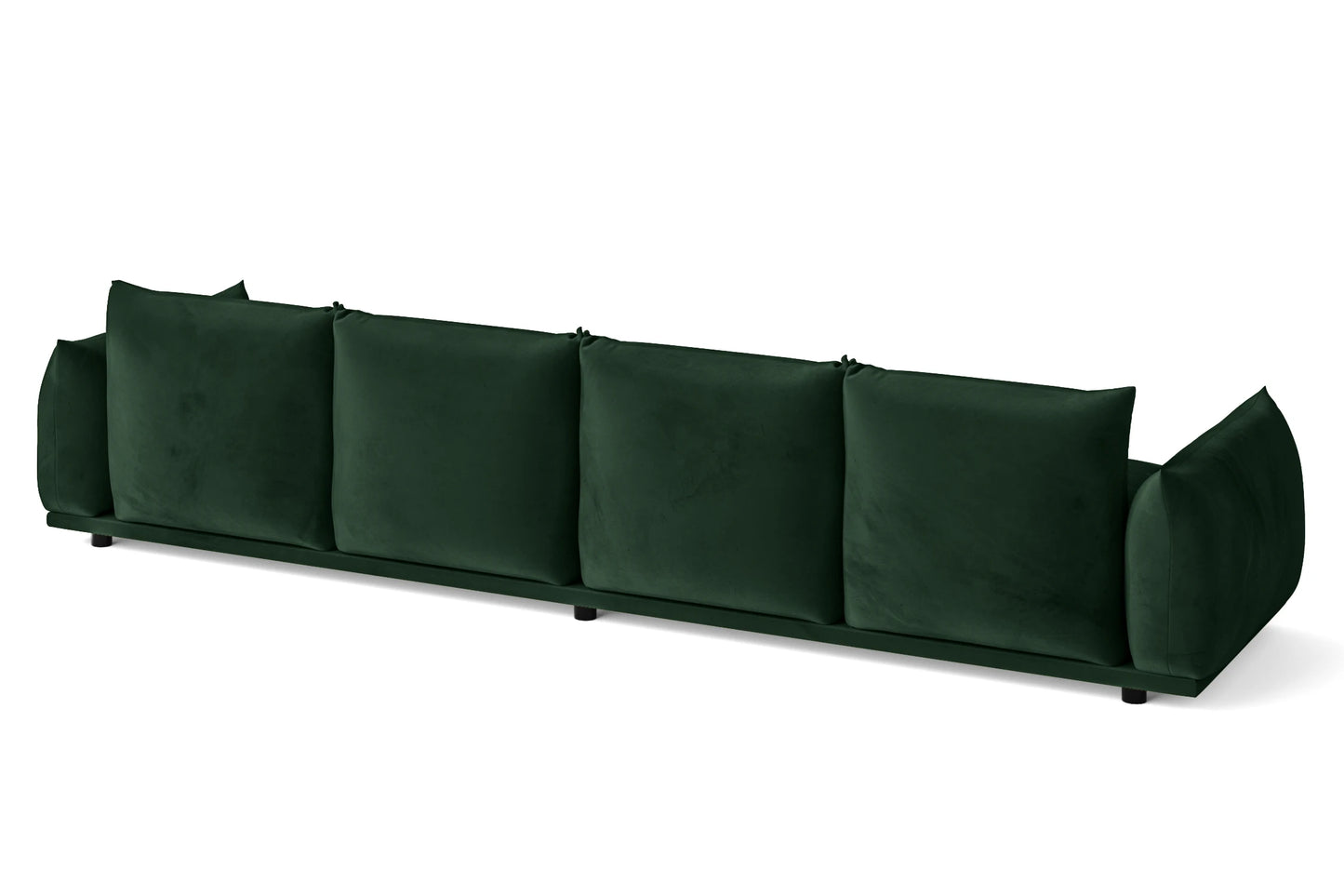 Minneapolis 4 Seater Sofa Green Velvet