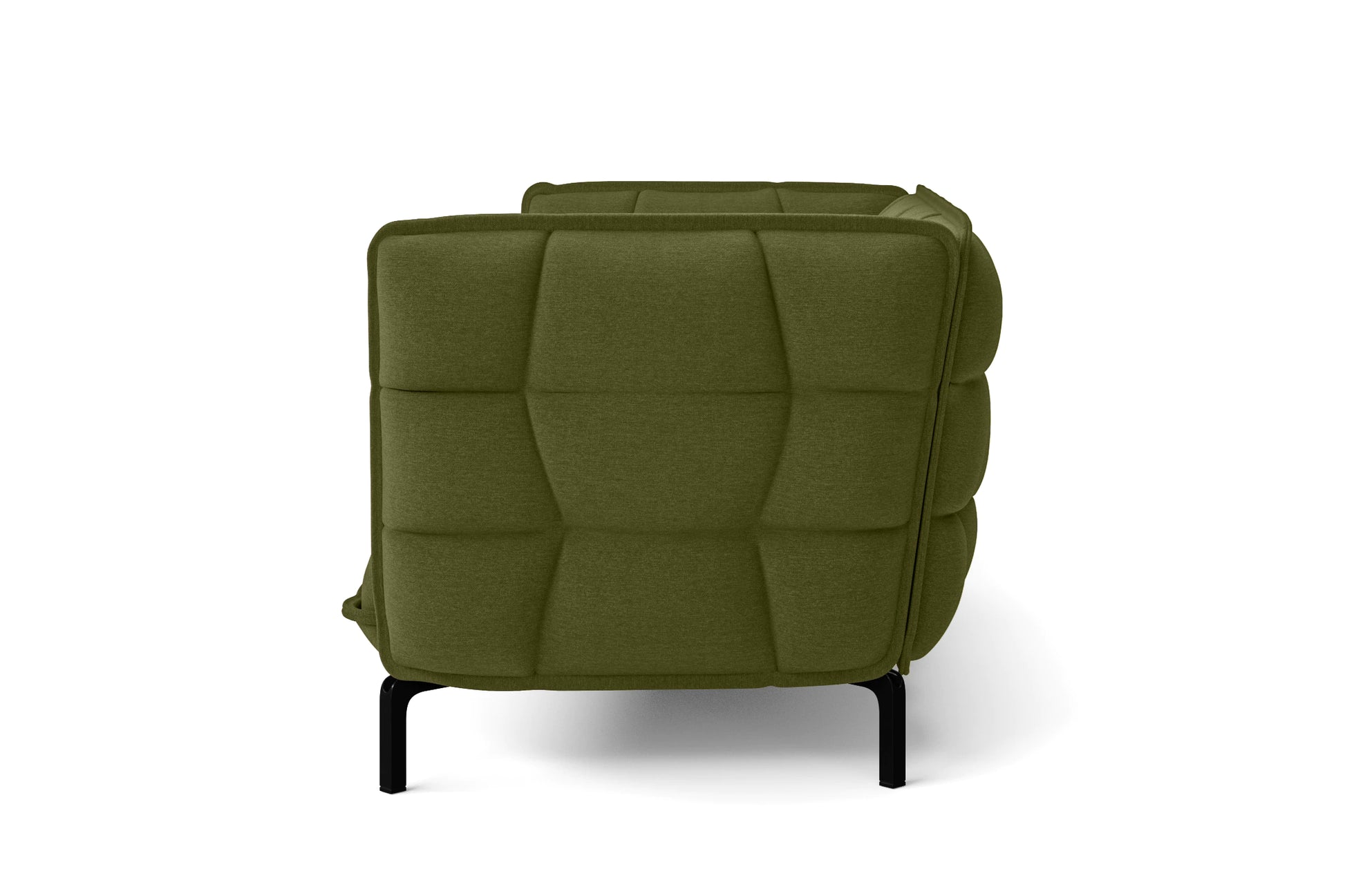 Modica 2 Seater Sofa Olive Linen Fabric