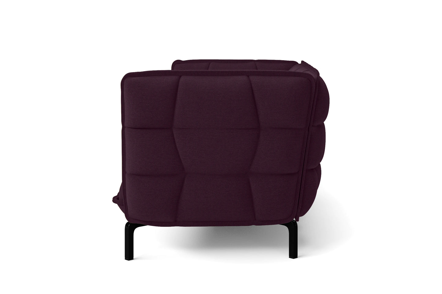 Modica 2 Seater Sofa Purple Linen Fabric