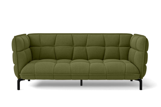 Modica 3 Seater Sofa Olive Linen Fabric