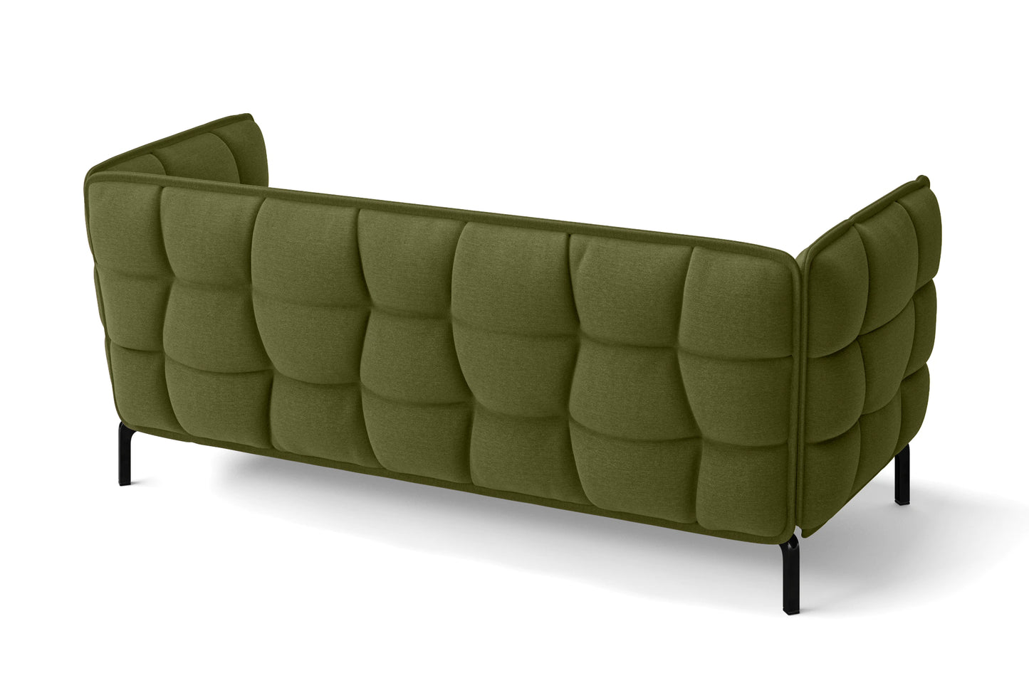 Modica 3 Seater Sofa Olive Linen Fabric