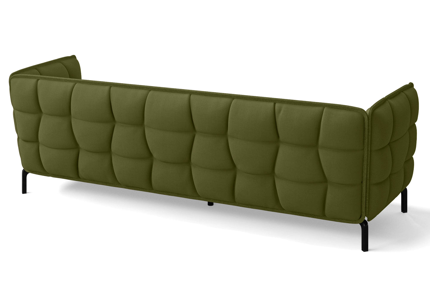 Modica 4 Seater Sofa Olive Linen Fabric