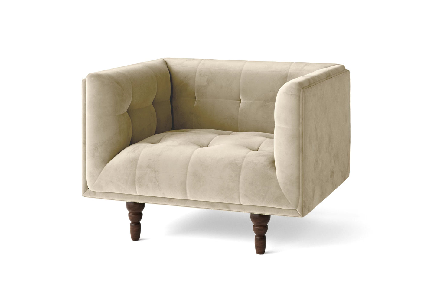 Nahant Armchair Cream Velvet