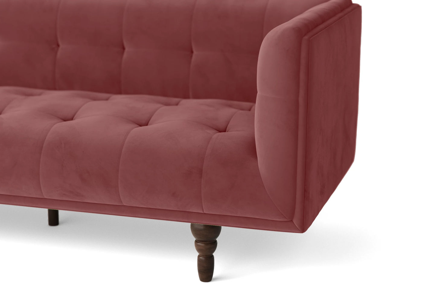 Nahant Armchair Pink Velvet