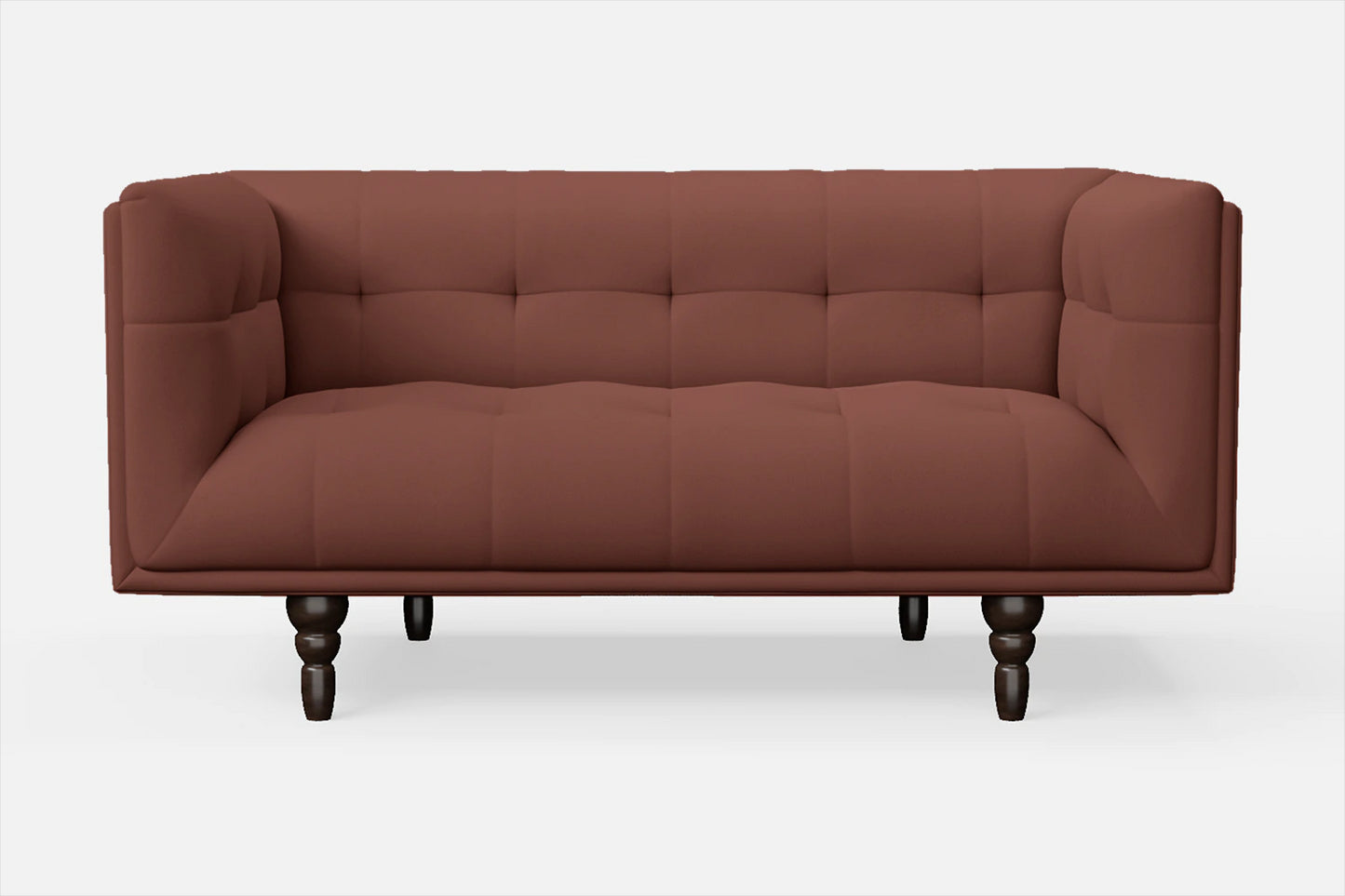 Nahant 2 Seater Sofa Mauve Leather