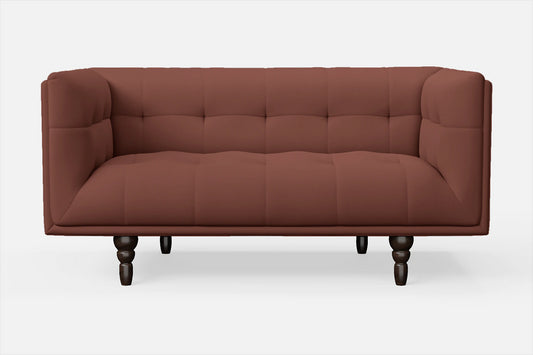 Nahant 2 Seater Sofa Mauve Leather