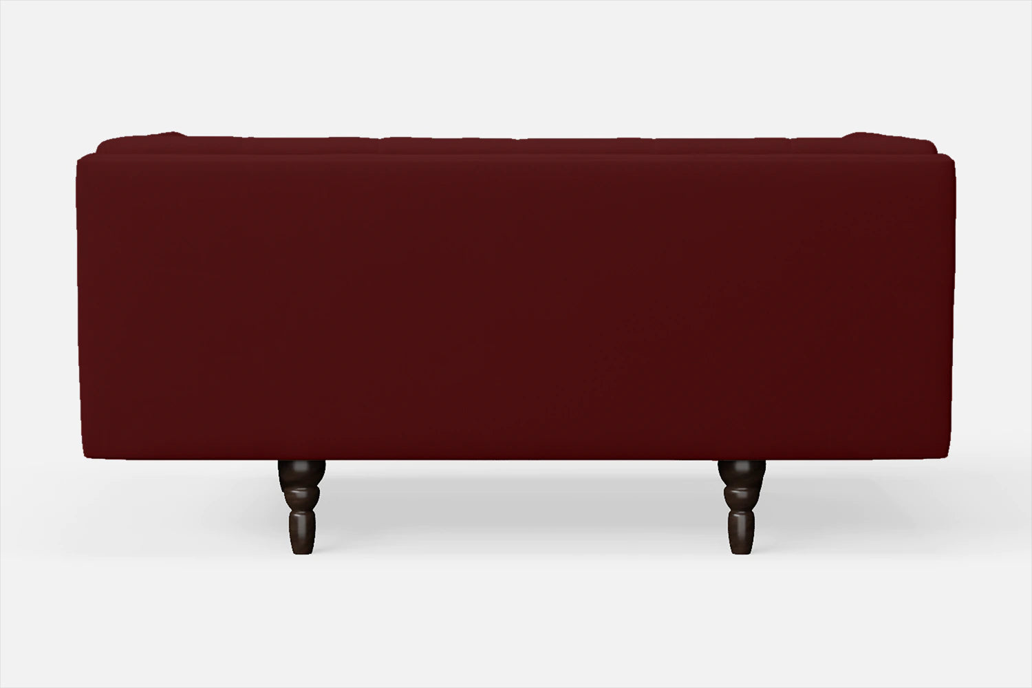 Nahant 2 Seater Sofa Red Leather