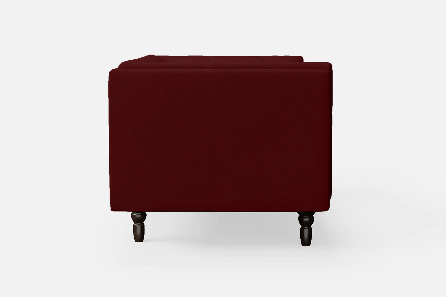 Nahant 2 Seater Sofa Red Leather