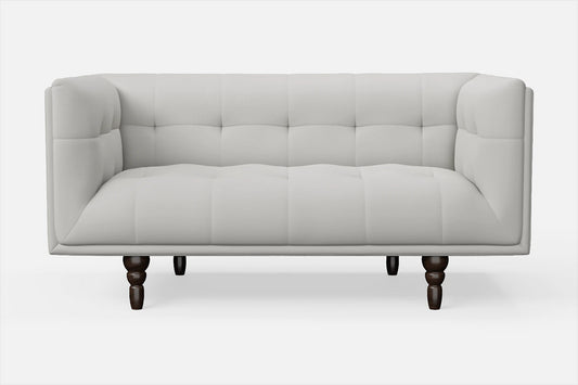 Nahant 2 Seater Sofa White Leather