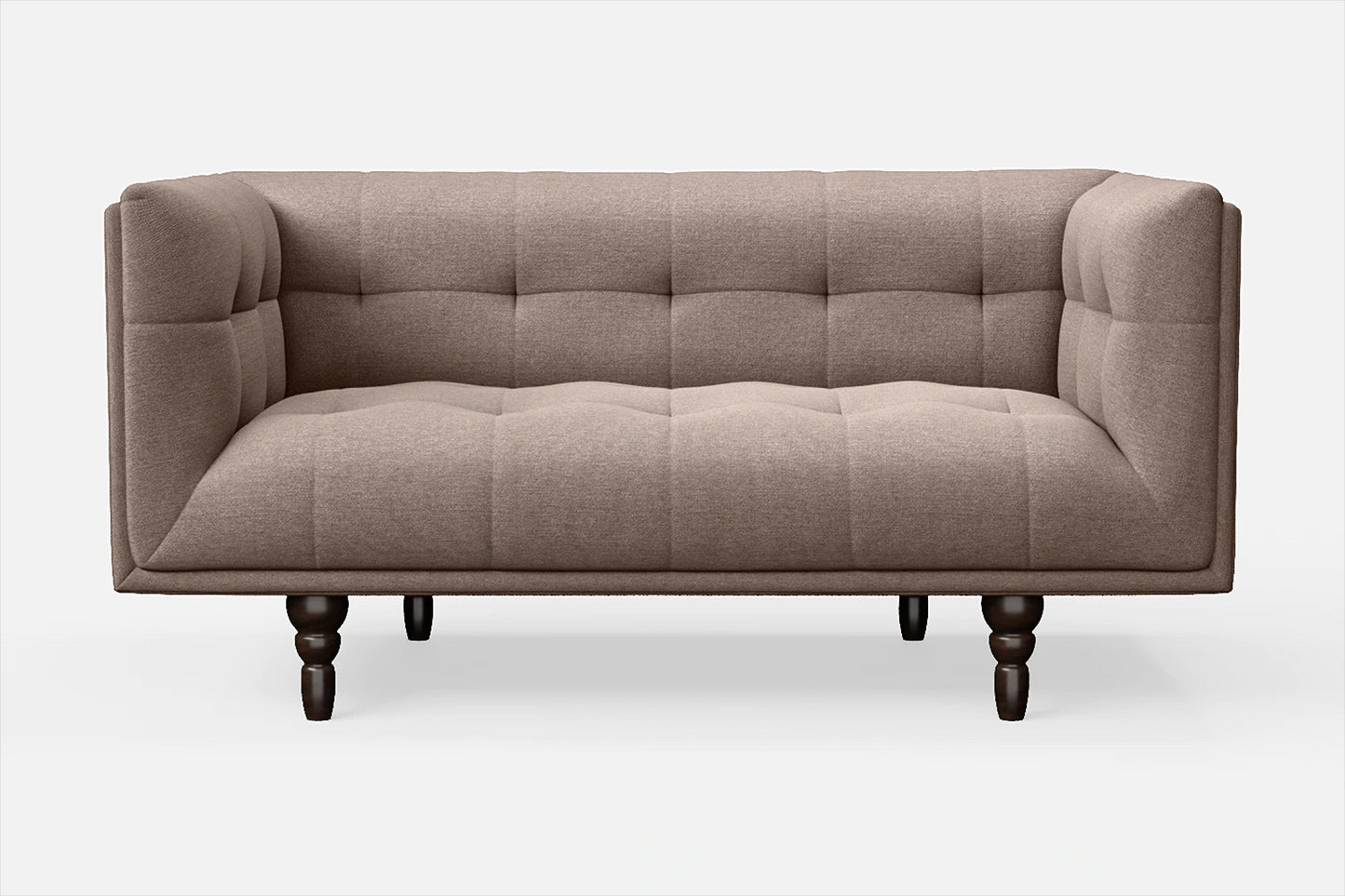 Nahant 2 Seater Sofa Caramel Linen Fabric