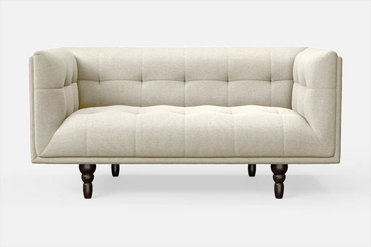 Nahant 2 Seater Sofa Cream Linen Fabric