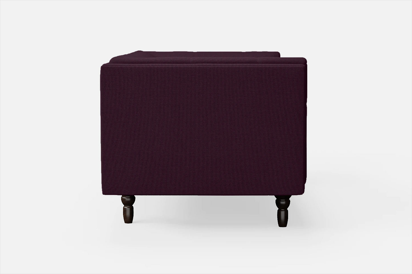 Nahant 2 Seater Sofa Purple Linen Fabric